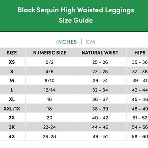 Tipsy Elves Women Black Sequin High Waist Stretch‎ Leggings Bling NEW Size Large